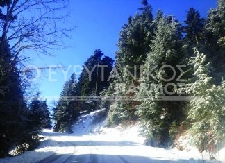 Στήλη πολίτη…. Ο δρόμος προς Φουρνά με παγετώνα