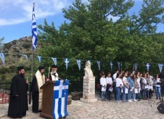 Τα Άγραφα τίμησαν τον Κερασοβίτη οπλαρχηγό Κώστα Βελή