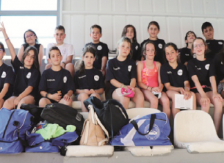 Εντυπωσίασαν στη Λαμία τα «δελφίνια» του Κ.Ο. Καρπενησίου