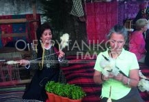 Το κούρεμα πρόβατου και η επεξεργασία του μαλλιού στην αναβίωση παραδοσιακού τρόπου ζωής στο Καρπενήσι