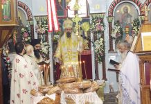 Ο Μητροπολίτης Καρπενησίου στον εορτασμό της Αγίας Βαρβάρας στο Λημέρι