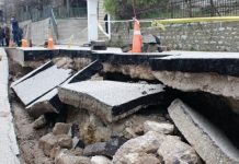 Εγκρίθηκε ο διαγωνισμός για την αποκατάσταση της εθνικής οδού στην Ανατολική Φραγκίστα