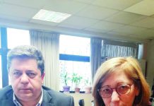 Επίσκεψη Δημάρχου Αγράφων κ. Μπαμπαλή στο Ελληνικό Κτηματολόγιο