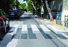 Οι πρώτες 3D διαβάσεις πεζών στην Αθήνα βρίσκονται στο Χαλάνδρι