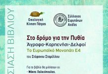 Βιβλιοπαρουσίαση του βιβλίου του Στέφανου Σταμέλλου