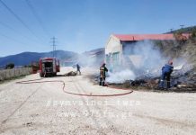 Βραχυκύκλωμα προκάλεσε φωτιά σε στάβλο με ζώα στη Μεσοχώρα Καρπενησίου