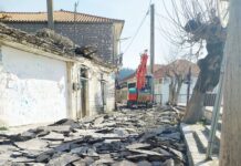 Ξεκίνησαν οι εργασίες αποχέτευσης και πλακόστρωσης στο Κερασοχώρι