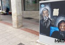 Λαμία: Η ηλικιωμένη της πλατείας Πάρκου γίνεται έργο τέχνης και “ηρωίδα” του Παπαδιαμάντη