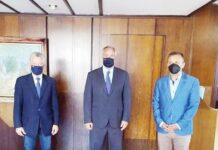 Συνάντηση Καρδαμπίκη με τον Υπουργό Εσωτερικών Μάκη Βορίδη