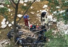 Τροχαίο ατύχημα στα Βραγγιανά