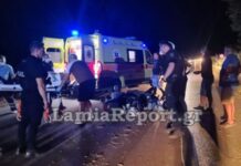 Λαμία: Τροχαίο με μηχανάκι και αγριογούρουνο – (BINTEO-ΦΩΤΟ)