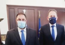 Στο γραφείο του Αναπληρωτή Υπουργού Εσωτερικών Στέλιου Πέτσα οι Δήμαρχοι Καρπενησίου και Αγράφων