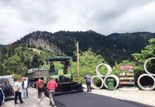 Ξεκινά το έργο ασφαλτόστρωσης δρόμου Γέφυρα Βαρβαριάδας – Μάραθος