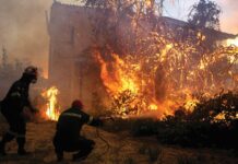 Κάηκε η Εύβοια. Σε κατάσταση επιφυλακής η Ευρυτανία