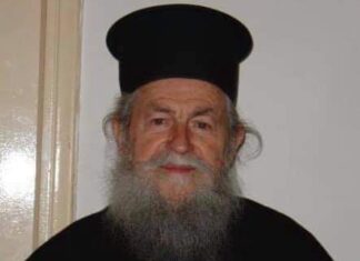 Εκοιμήθη σήμερα Ανήμερα της Παναγίας ο Αιδεσιμότατος Πατέρας Χρισόστομος Καλύβας.