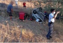 Νεκρός ο 42χρονος μετά το τροχαίο στην Ποταμούλα (φωτο)