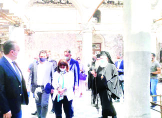 Η Πρόεδρος της Δημοκρατίας στην Εύβοια για τον Αγιασμό