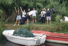 Τριχωνίδα: Δυναμικό «παρών» έδωσαν οι εθελοντές καθαρίζοντας τις όχθες της λίμνης