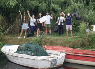 Τριχωνίδα: Δυναμικό «παρών» έδωσαν οι εθελοντές καθαρίζοντας τις όχθες της λίμνης