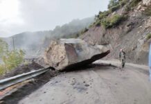 Συνηθισμένες …κι επικίνδυνες οι πτώσεις βράχων στην Ευρυτανία