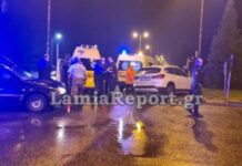 Λαμία: Τροχαίο στην είσοδο της πόλης