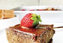 Σοκολατόπιτα με μέλι