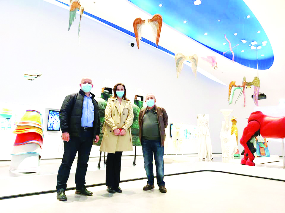 Ο Δήμαρχος στο Μουσείο Ολυμπιακών Αγώνων (2)