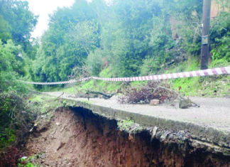 Νέες κατολισθήσεις στο χωριό Τριπόταμος