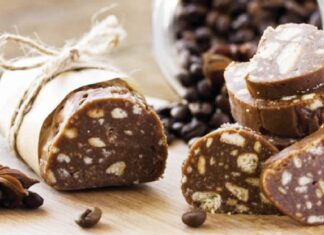 Τα Σαρακοστιανά: Σαλάμι σοκολάτας με χαλβά