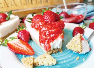 Τα Σαρακοστιανά Vegan cheesecake ψυγείου