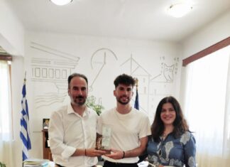 Ο Βαλκανιονίκης Γιώργος Σταμούλης στην Αντιπεριφέρεια Ευρυτανίας