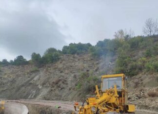 Προς ολοκλήρωση οι εργασίες βελτίωσης του οδικού δικτύου Τριποτάμου – Μονή Τατάρνας