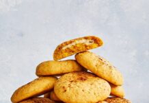 Μπισκότα κολοκύθας γεμιστά με τυρί κρέμα