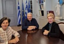 Με τον Γ. Γ. Απόδημου Ελληνισμού και Δημόσιας Διπλωματίας συναντήθηκε η Θωμαΐς Οικονόμου