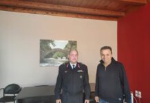 Τον Αστυνομικό Διευθυντή Ευρυτανίας υποδέχτηκε ο Καρδαμπίκης στο Δημαρχείο