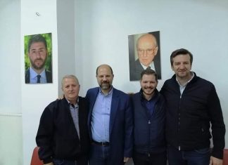 Περιοδεία στελεχών του ΠΑΣΟΚ ΚΙΝΑΛ σε Καρπενήσι και χωριά