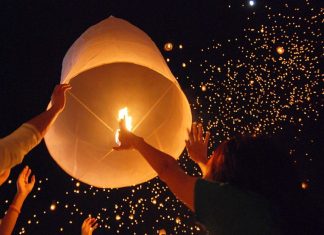 Σήμερα 24 Δεκεμβρίου ‘Η Νύχτα των Ευχών’ στην Πλατεία Καρπενησίου skylantern 1280x720