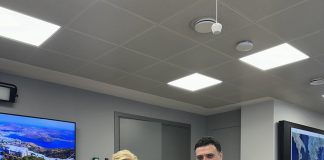 Συνάντηση της Τζίνας Οικονόμου με τον Υπουργό Κλιματικής Κρίσης Βασίλη Κικίλια