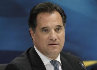 Ο Άδωνις Γεωργιάδης στο Καρπενήσι adonis georgiadis