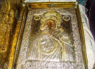 Υποδοχή Εικόνας της Παναγίας της Στάνας στην Ι.Μ. Θηβών panagia stana