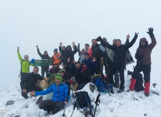 Ανάβαση στην Τσόκα: Στην κορυφή με ισχυρό το μήνυμα για την προστασία της περιοχής tsoka