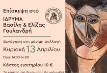 episkepsi sto idrima goulandri 13.04.2025