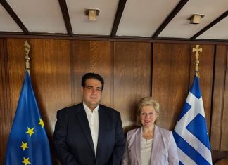 Με Λιβάνιο και Σοφία Ζαχαράκη συναντήθηκε η Τζίνα Οικονόμου libanios