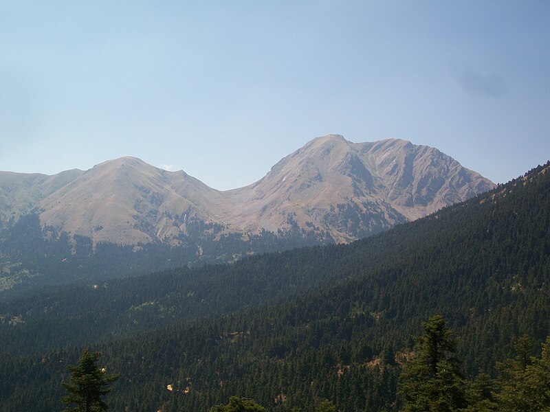 mt. kaliakouda evritania