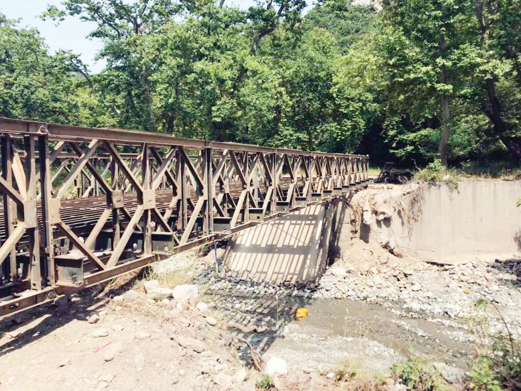 μεταλλικη γεφυρα