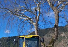 Νέο σύγχρονο φορτωτή για τις ορεινές κοινότητες στα Άγραφα.