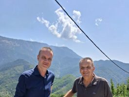 Συνάντηση Καρδαμπίκη με τον διακεκριμένο Παλαιοντολόγο Δρ